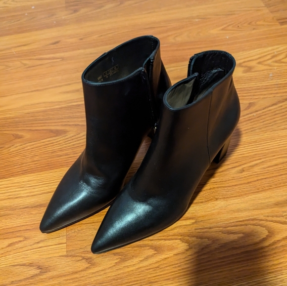 STUART WEITZMAN Ankle BOOTS Black Leather size 7 - Picture 8 of 12